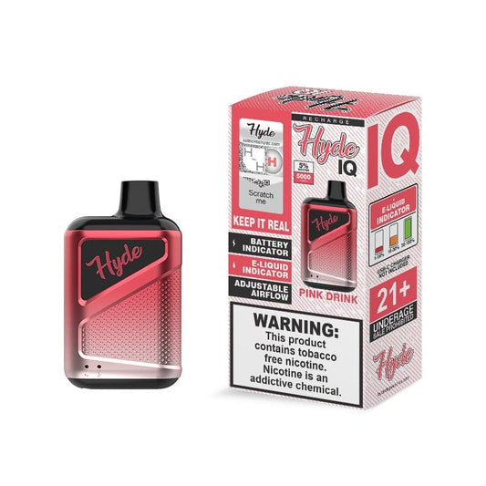 HYDE IQ RECHARGE  DISPOSABLE | PINK DRINK