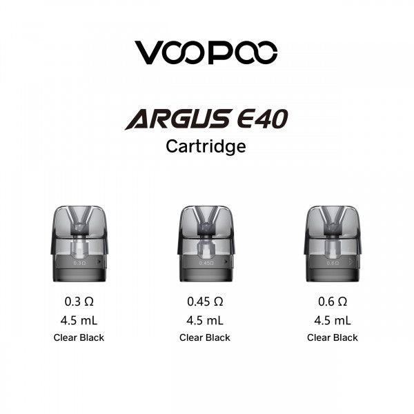 VooPoo Argus Top Fill Cartridges 3pk