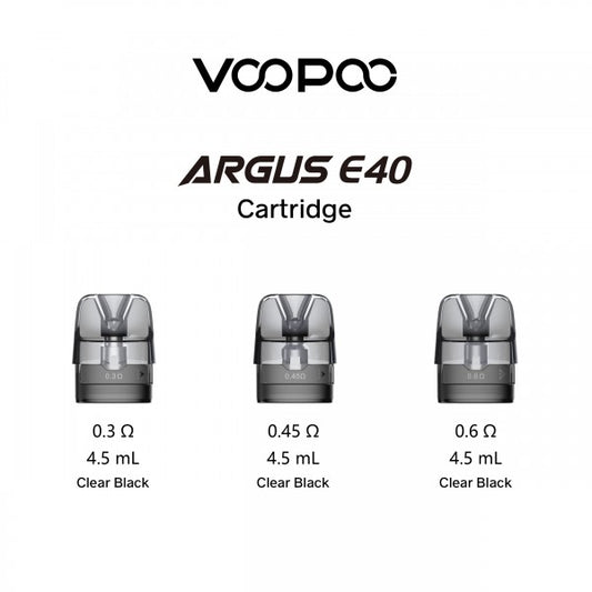 VooPoo Argus Top Fill Cartridges 3pk