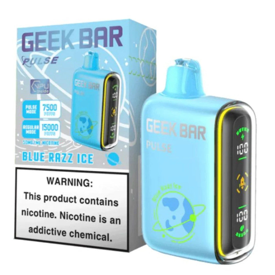 GEEK BAR PULSE DISPOSABLE| BLUERAZZ ICE