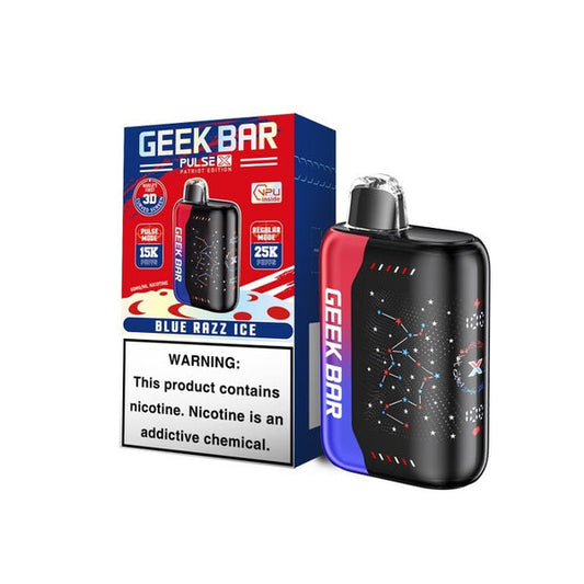 GEEK BAR PULSE X EDITION DISPOSABLE VAPE | BLUE RAZZ ICE