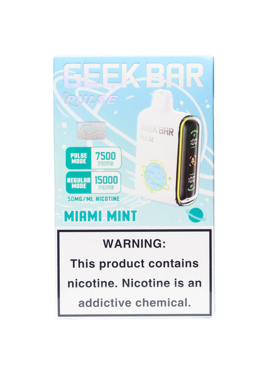 GEEK BAR PULSE DISPOSABLE | MIAMI MINT