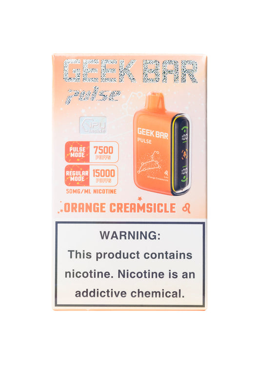 GEEK BAR PULSE DISPOSABLE | ORANGE CREAMSICLE