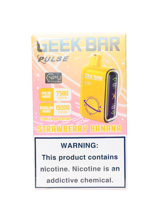 GEEK BAR PULSE DISPOSABLE | STRAWBERRY BANANA