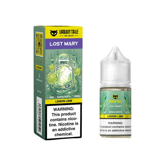 Lemon Lime | Urban Tale Lost Mary Salts | 30mL