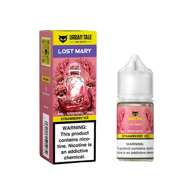 Strawberry Ice | Urban Tale Lost Mary Salts | 30mL